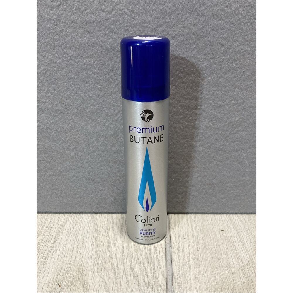 Colibri Premium Butane Fuel Refill for Lighters, Butane Torch Replacement